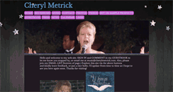 Desktop Screenshot of cherylmetrick.com